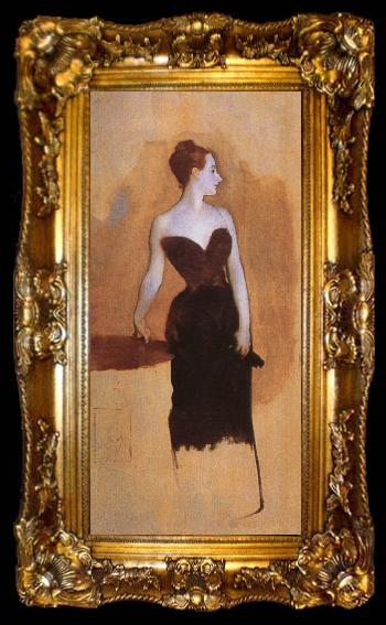 framed  John Singer Sargent Madame X, ta009-2